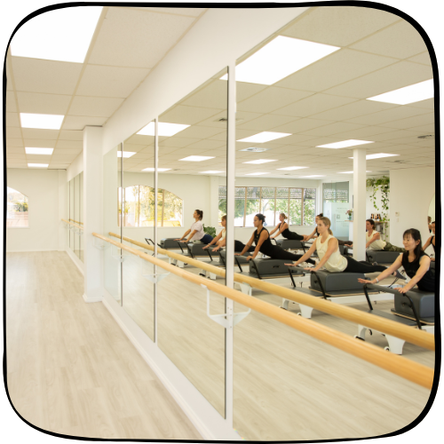 Join us for invigorating Reformer, Mat Pilates, Yoga and Barre Classes! We are situated along Grey Street, close to the Cook Street corner.